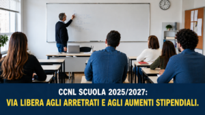 Scopri di più sull'articolo CCNL SCUOLA 2025/2027: VIA LIBERA AGLI ARRETRATI E AGLI AUMENTI STIPENDIALI – LO SNALS-CONFSAL: ”LE SOMME SIANO EROGATE NEL PIU’ BREVE TEMPO POSSIBILE”