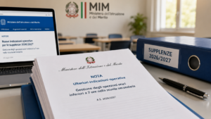 Scopri di più sull'articolo SUPPLENZE 2026/2027: IL MIM CHIARISCE LA GESTIONE DEGLI SPEZZONI INFERIORI A 7 ORE NELLA SCUOLA SECONDARIA