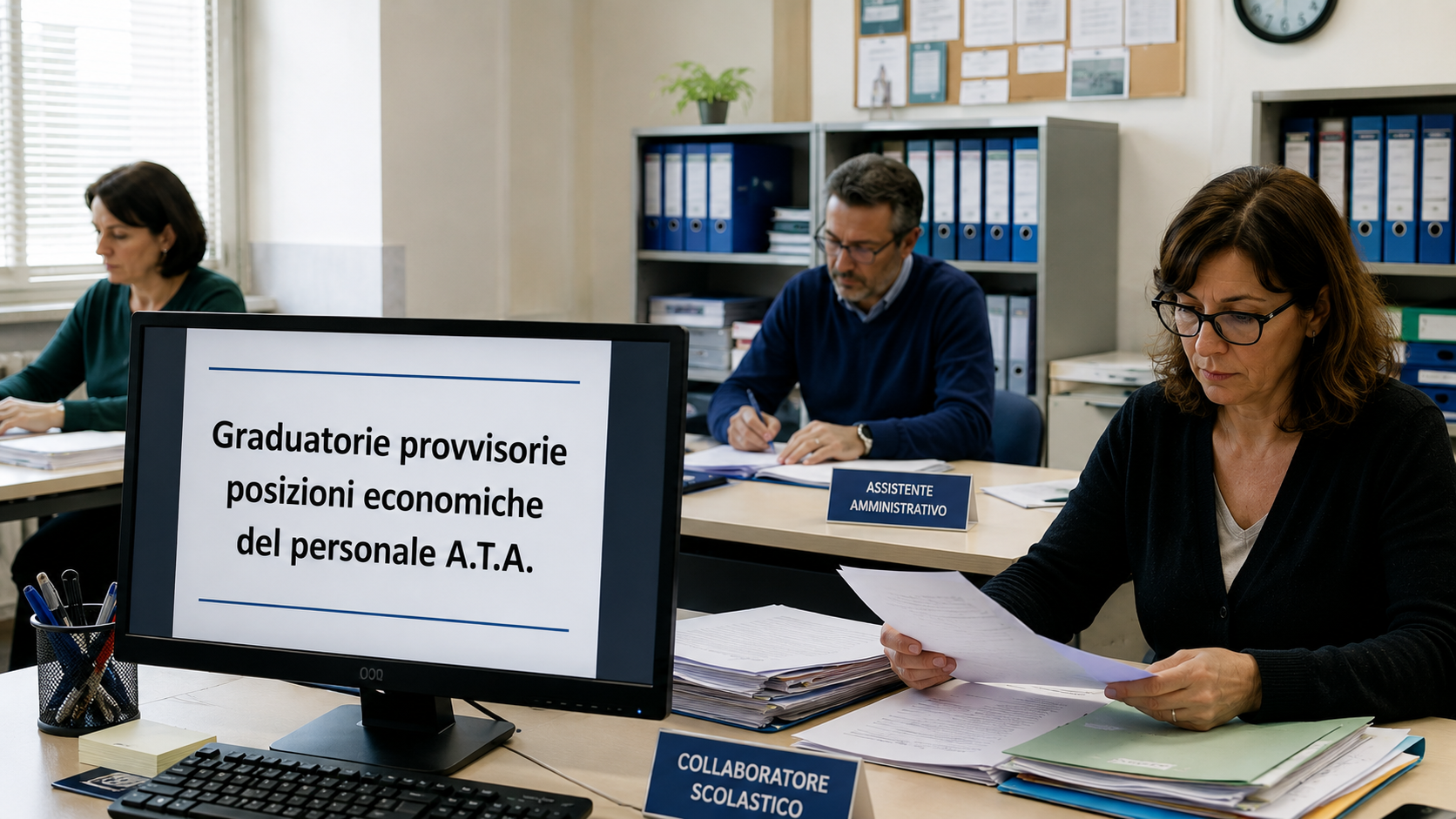 Al momento stai visualizzando GRADUATORIE PROVVISORIE POSIZIONI ECONOMICHE DEL PERSONALE A.T.A.
