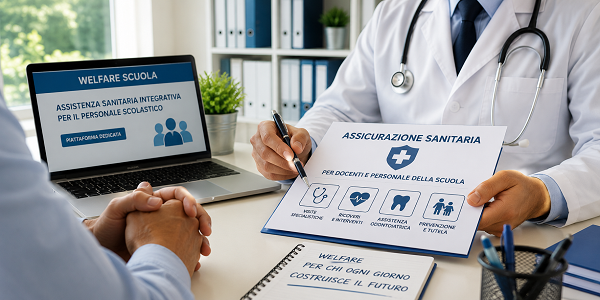 Al momento stai visualizzando ASSICURAZIONE SANITARIA GRATUITA PER DOCENTI E ATA: 320 MILIONI DI EURO PER IL PERSONALE DELLA SCUOLA