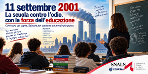 Scopri di più sull'articolo DALLE TORRI GEMELLE ALLE AULE SCOLASTICHE: LA LEZIONE EDUCATIVA DELL’11 SETTEMBRE