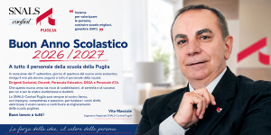 Scopri di più sull'articolo MESSAGGIO DI AUGURI DEL SEGRETARIO REGIONALE IN OCCASIONE DELL’AVVIO DELL’ANNO SCOLASTICO 2026/2027