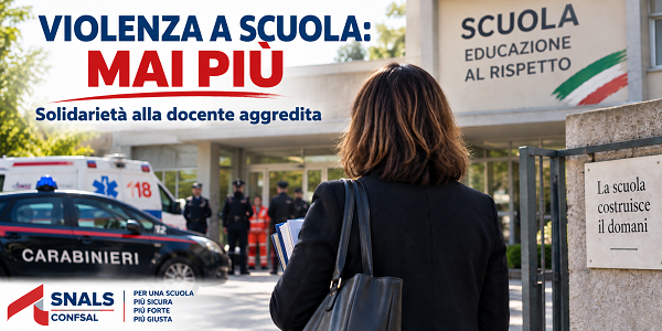 Al momento stai visualizzando DOCENTE AGGREDITA A ROMA DA UNO STUDENTE: ELVIRA SERAFINI – SNALS CONFSAL: RIMETTERE AL CENTRO L’EDUCAZIONE AL RISPETTO PER SALVARE LA SCUOLA