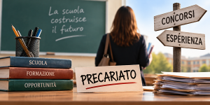 Scopri di più sull'articolo PRECARIATO SCOLASTICO E CATTEDRE VACANTI: IL RECLUTAMENTO RESTA IL NODO IRRISOLTO DELLA SCUOLA ITALIANA